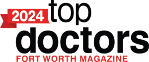 Fort Worth top doctors 2024 award recognition image